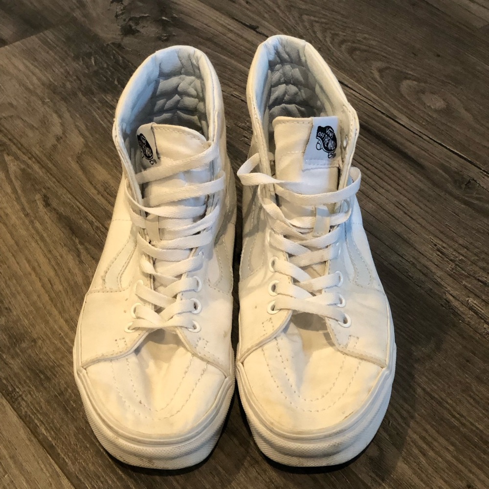Vans high top sneaker